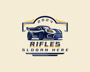 Motorsports Car Automotive logo design
