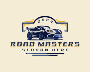 Driving - Motorsports Car Automotive logo design