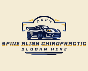 Motorsports Car Automotive logo design