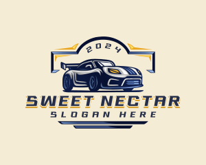 Motorsports Car Automotive logo design