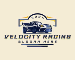 Motorsports Car Automotive logo design