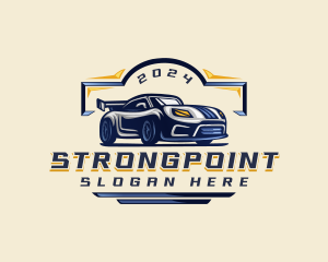 Machine - Motorsports Car Automotive logo design