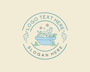 Pasta Bowl Cooking Logo