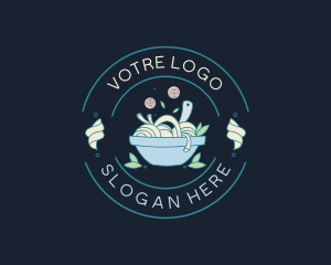 Cooking - Pasta Bowl Cooking logo design