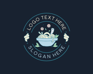 Catering - Pasta Bowl Cooking logo design