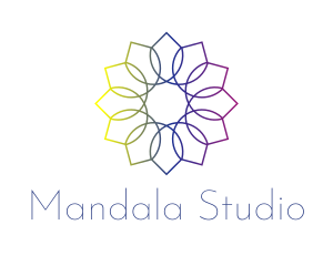 Mandala - Wellness Flower Mandala logo design