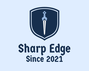 Blade - Dagger Blade Shield logo design