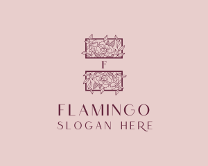 Floral Garden Wedding Logo