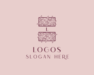 Magnolia - Floral Garden Wedding logo design