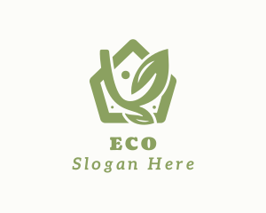 Lawn Maintenance - House Garden Plant logo design