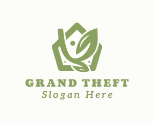 Garden - House Garden Plant logo design
