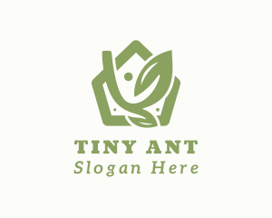 House Garden Plant logo design