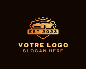 Sedan Vehicle Car Care  Logo