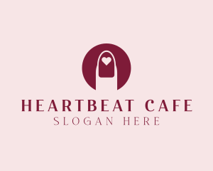 Heart - Heart Nail Spa logo design