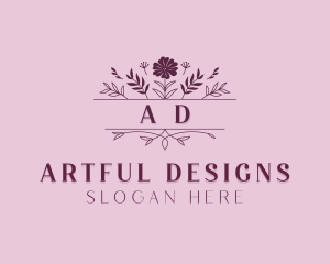 Stylish Wedding Event logo design