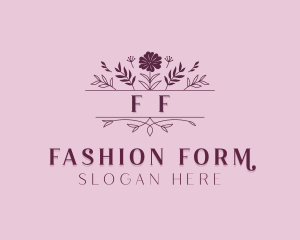 Stylish Wedding Event logo design