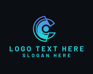 Firm - Modern Letter C Firm logo design