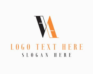 Statistics - Elegant Professional Business Letter VA logo design