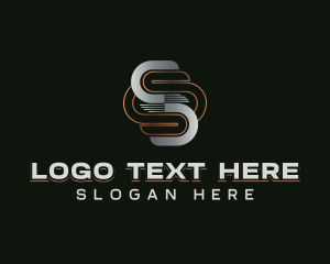 Metallic - Startup Modern Tech Letter S logo design