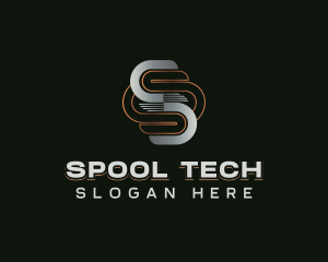 Startup Modern Tech Letter S logo design