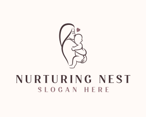 Parenting Infant Childcare logo design