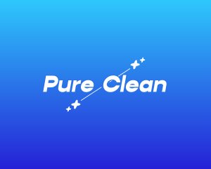 Sparkling Clean Business logo design