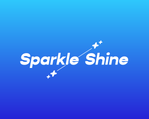 Sparkling Clean Business logo design