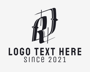 Gothic - Black Gothic Lettermark logo design