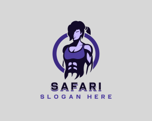 Body - Female Gym Fitness logo design