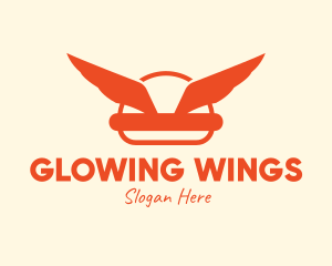 Burger Wings Place logo design