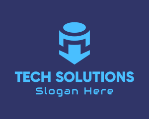 Technological - Human Tech Software logo design