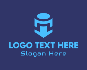 Telecom - Human Tech Software logo design