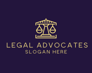 Courthouse Law Firm  logo design