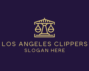 Criminologist - Courthouse Law Firm logo design