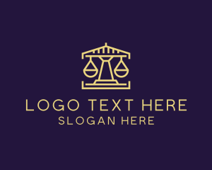 Courthouse - Courthouse Law Firm logo design