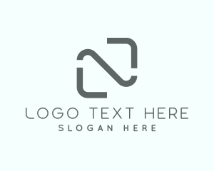 Lettermark - Minimalist Tech Business logo design
