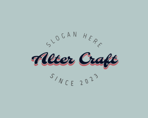 Craft Bar Business logo design