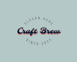 Craft Bar Business logo design