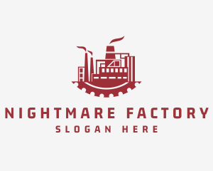 Factory Building Construction logo design