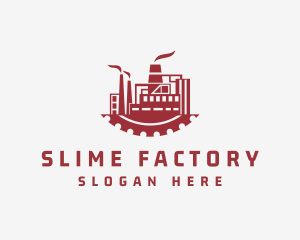 Factory Building Construction logo design