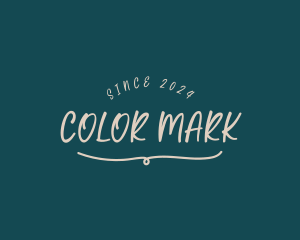 Playful Marker Business logo design