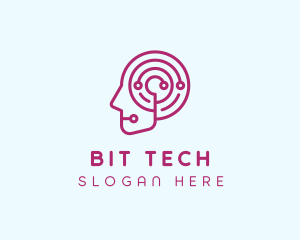 Cyber Tech Developer logo design