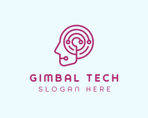 Cyber Tech Developer logo design