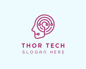 Cyber Tech Developer logo design