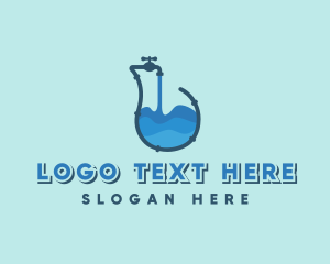 Drainage - Faucet Pipe Plumbing logo design