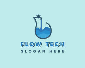 Pipe - Faucet Pipe Plumbing logo design