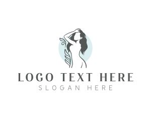 Cosmetology - Waxing Woman Spa logo design