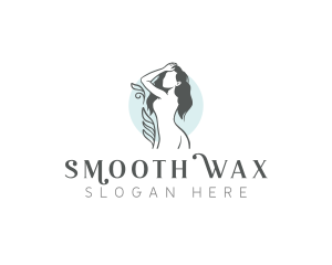 Waxing Woman Spa logo design