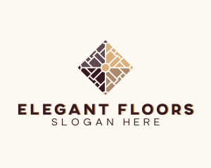 Flooring - Flooring Pavement Tile logo design