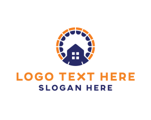 Residential - Circle House Rental logo design